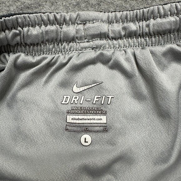 Nike Running Shorts Men L Gray 9" Brief Liner Stretch 506300 - Picture 6 of 16